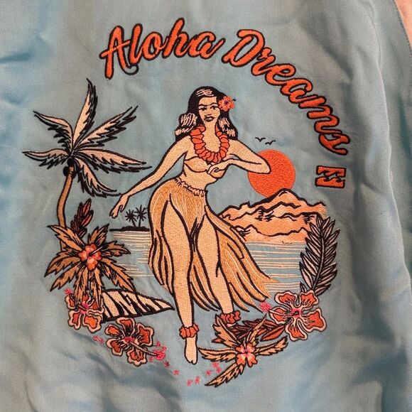 Billabong Dream Vacation Embroidered Bomber Jacket - Picture 10 of 10